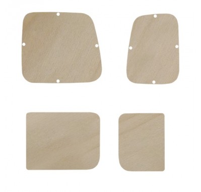 PORTES ARRIÈRES CONTREPLAQUÉ BRUT PORTES ARRIÈRES CONTREPLAQUÉ BRUT