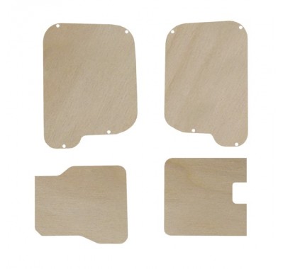 PORTES ARRIÈRES CONTREPLAQUÉ BRUT PORTES ARRIÈRES CONTREPLAQUÉ BRUT