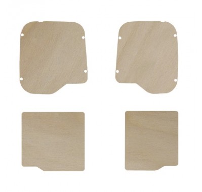 PORTES ARRIÈRES CONTREPLAQUÉ BRUT PORTES ARRIÈRES CONTREPLAQUÉ BRUT