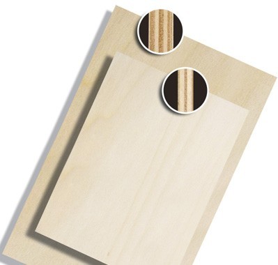 Habillage natural K4 contreplaqué brut Habillage natural K4 contreplaqué brut