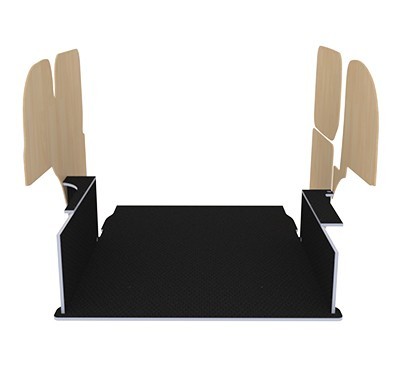 Habillage Natural K3 aggloméré filmé Habillage Kitwood - RENAULT KANGOO L2
