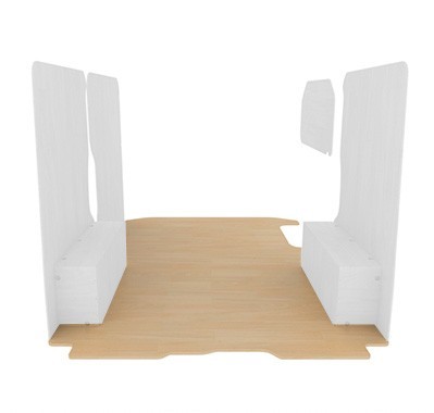 Plancher contreplaqué brut Protection du plancher - Contreplaqué peuplier brut 15mm