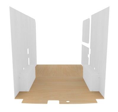 Plancher contreplaqué brut Protection du plancher - Contreplaqué peuplier brut 15mm