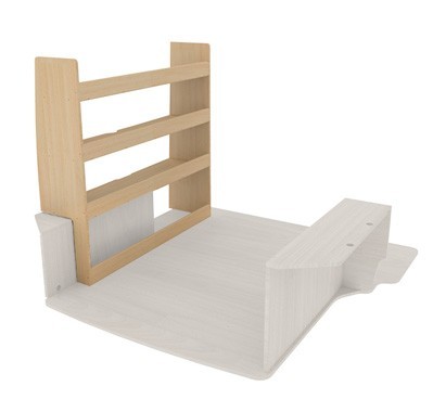 Casier Tout Gauche Etagère de rangement contreplaqué pour votre fourgon