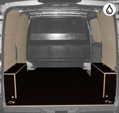 Kit d'habillage et de protection bois Kitwood - Mercedes Vito compact