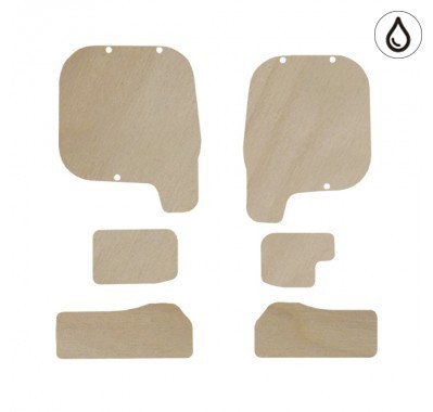 PORTES ARRIÈRES CONTREPLAQUÉ VERNI PORTES ARRIÈRES CONTREPLAQUÉ VERNI