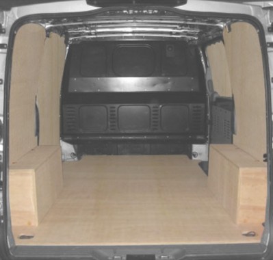 Kit d'isolation KITWOOD pour Mercedes Vito compact