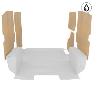 Latéraux contreplaqué verni Latéraux vernis pour fourgon Jumpy, Expert, Proace