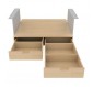 Double plancher arrière