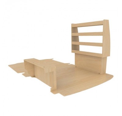 Aménagement Optimum K4 contreplaqué brut Aménagement Optimum K4 contreplaqué brut