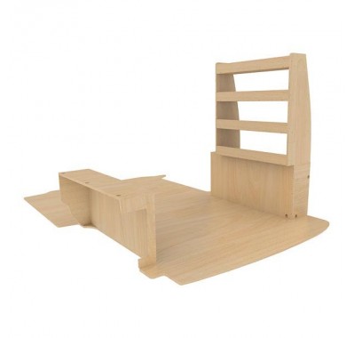 Aménagement Optimum K4 contreplaqué brut Aménagement Optimum K4 contreplaqué brut