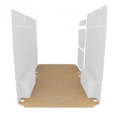 Plancher contreplaqué brut