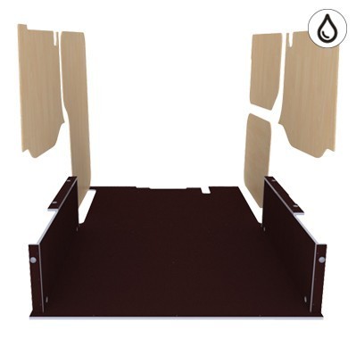 Habillage natural K5 CP antidérapant + verni Habillage natural K5 CP antidérapant + verni