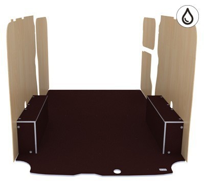 Habillage natural K5 CP antidérapant + verni Habillage natural K5 CP antidérapant + verni