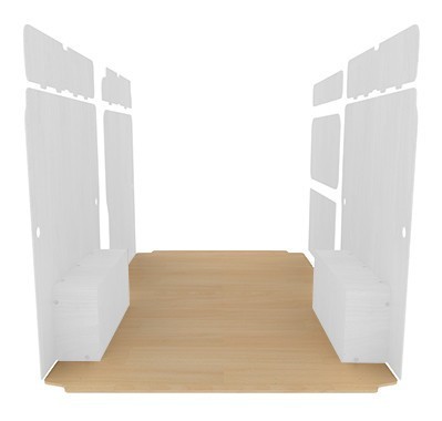 Plancher contreplaqué brut Plancher contreplaqué brut