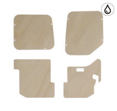 PORTES ARRIÈRES CONTREPLAQUÉ VERNI PORTES ARRIÈRES CONTREPLAQUÉ VERNI