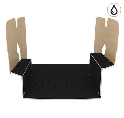 Habillage natural K5 CP antidérapant + verni Habillage natural K5 CP antidérapant + verni