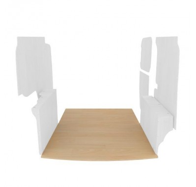 Plancher contreplaqué brut