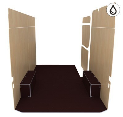 Habillage natural K5 CP antidérapant + verni Habillage natural K5 CP antidérapant + verni