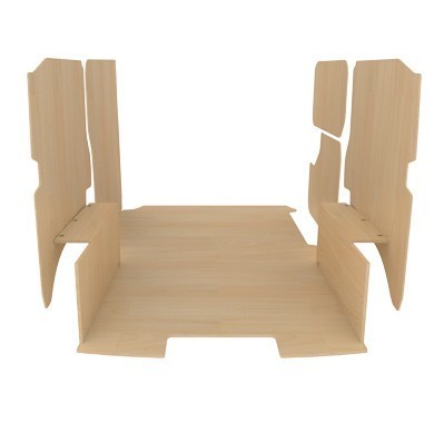 Habillage natural K4 contreplaqué brut