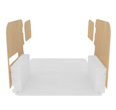 Latéraux contreplaqué brut Latéraux contreplaqué brut