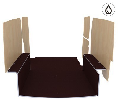 Habillage natural K5 CP antidérapant + verni Habillage natural K5 CP antidérapant + verni