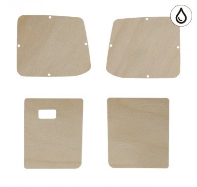 PORTES ARRIÈRES CONTREPLAQUÉ VERNI PORTES ARRIÈRES CONTREPLAQUÉ VERNI