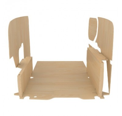 Habillage natural K4 contreplaqué brut