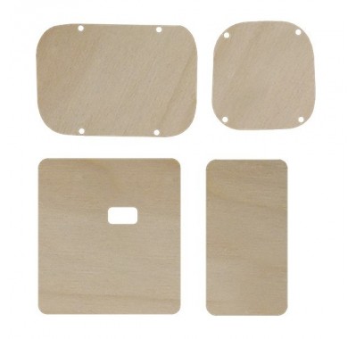 PORTES ARRIÈRES CONTREPLAQUÉ BRUT PORTES ARRIÈRES CONTREPLAQUÉ BRUT