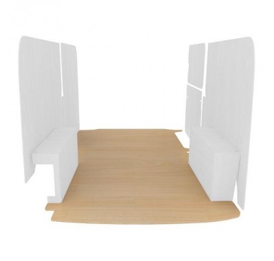 Plancher contreplaqué brut