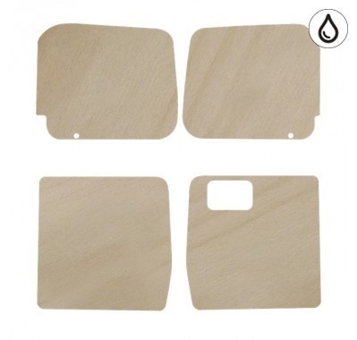 PORTES ARRIÈRES CONTREPLAQUÉ VERNI PORTES ARRIÈRES CONTREPLAQUÉ VERNI