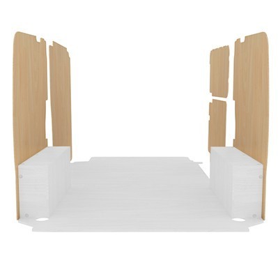 Latéraux contreplaqué brut Latéraux contreplaqué brut