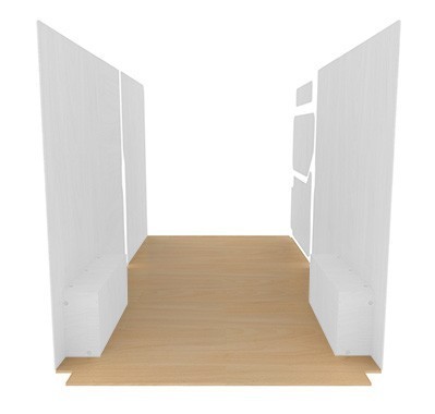 Plancher contreplaqué brut Plancher contreplaqué brut