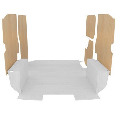 Latéraux contreplaqué brut Latéraux contreplaqué brut