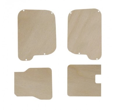 PORTES ARRIÈRES CONTREPLAQUÉ BRUT PORTES ARRIÈRES CONTREPLAQUÉ BRUT