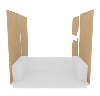 Latéraux contreplaqué brut Latéraux contreplaqué brut