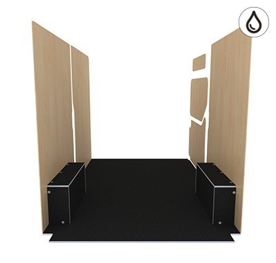 Habillage natural K5 CP antidérapant + verni Habillage natural K5 CP antidérapant + verni