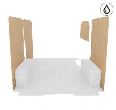 Latéraux contreplaqué verni Latéraux contreplaqué verni