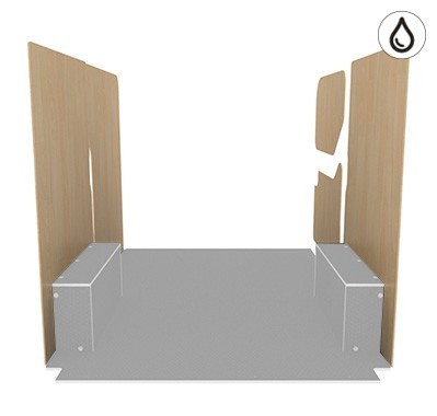 Latéraux contreplaqué verni Latéraux contreplaqué verni