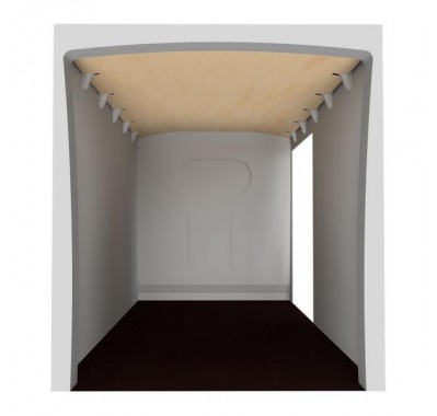 PLAFOND CONTREPLAQUÉ BRUT