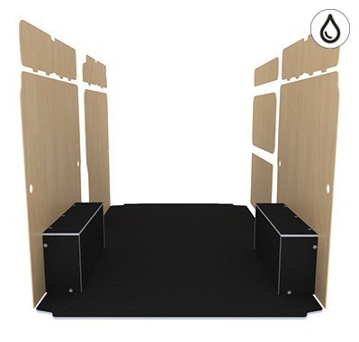 Habillage natural K5 CP antidérapant + verni Habillage natural K5 CP antidérapant + verni