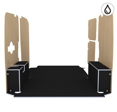 Habillage natural K5 CP antidérapant + verni Habillage natural K5 CP antidérapant + verni