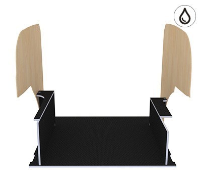 Habillage natural K5 CP antidérapant + verni Habillage natural K5 CP antidérapant + verni