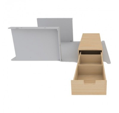 Double plancher latéral