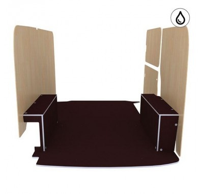 Habillage natural K5 CP antidérapant + verni Habillage natural K5 CP antidérapant + verni