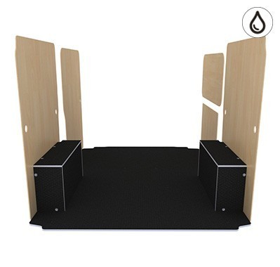 Habillage natural K5 CP antidérapant + verni