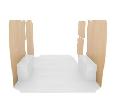 Latéraux contreplaqué brut Latéraux contreplaqué brut