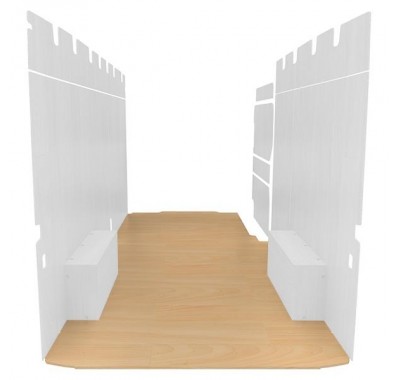 Plancher contreplaqué brut