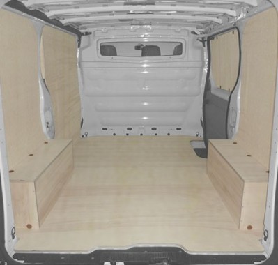 Habillage natural K4 contreplaqué brut