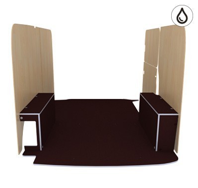 Habillage natural K5 CP antidérapant + verni Habillage natural K5 CP antidérapant + verni